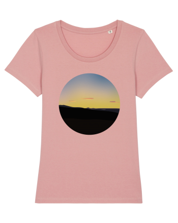 Photo Illustration - three cloud sunset Canyon Pink