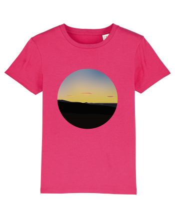 Photo Illustration - three cloud sunset Raspberry