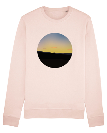 Photo Illustration - three cloud sunset Candy Pink