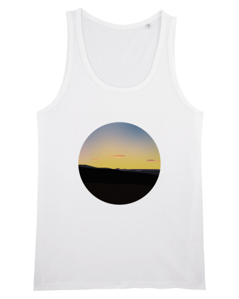 Photo Illustration - three cloud sunset White