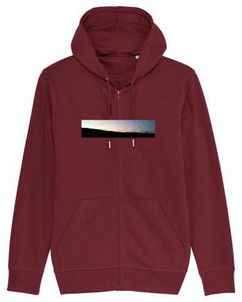 Photo Illustration - boxed sunset 1 Burgundy