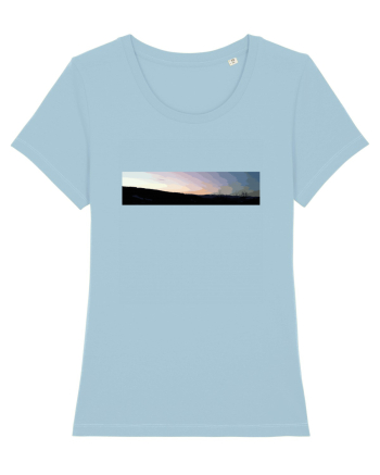 Photo Illustration - boxed sunset 1 Sky Blue