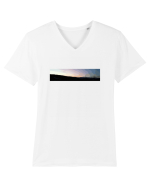 Photo Illustration - boxed sunset 1 Tricou mânecă scurtă guler V Bărbat Presenter