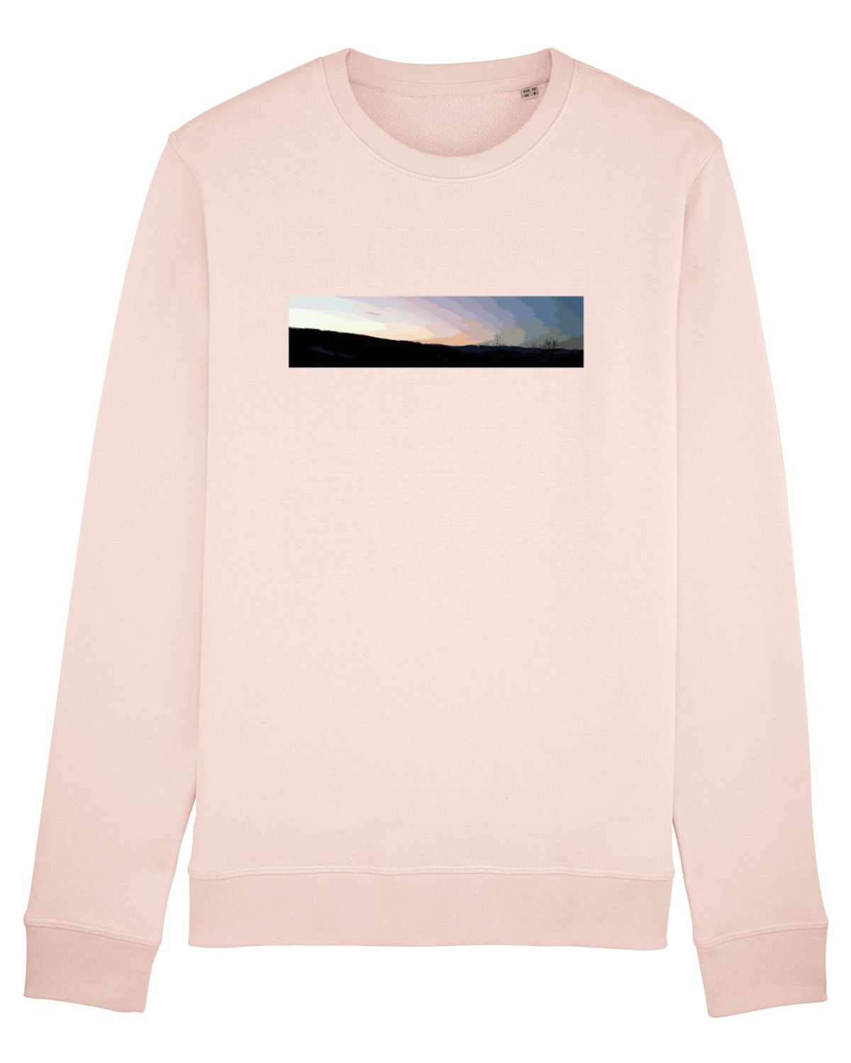 Bluză mânecă lungă Unisex Rise Candy Pink