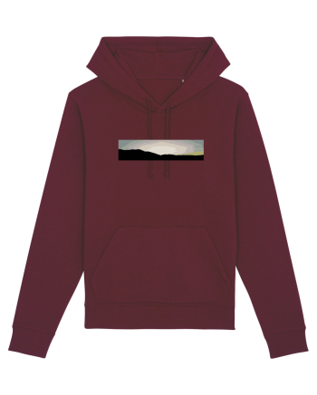 Photo Illustration - boxed sunset 2 Burgundy