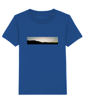 Photo Illustration - boxed sunset 2 Majorelle Blue