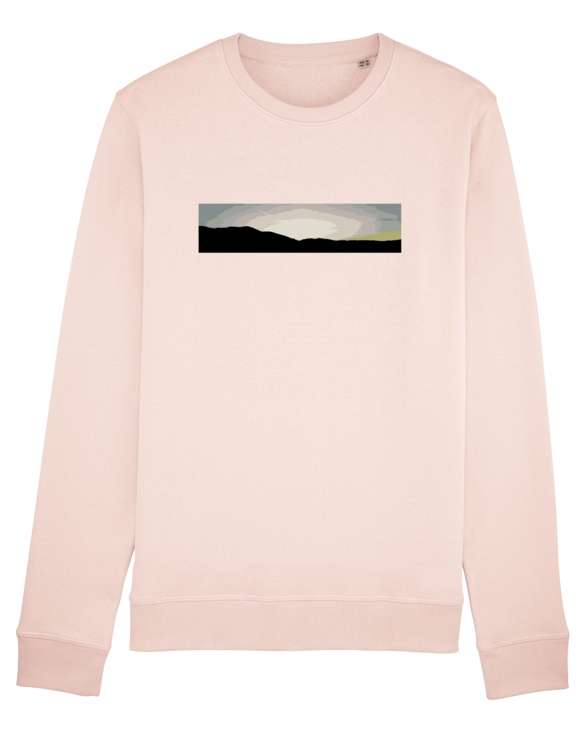 Bluză mânecă lungă Unisex Rise Candy Pink