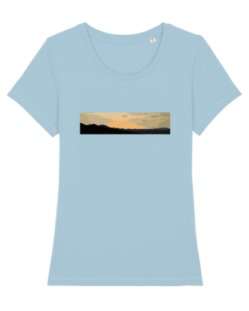 Photo Illustration - boxed sunset 3 Sky Blue