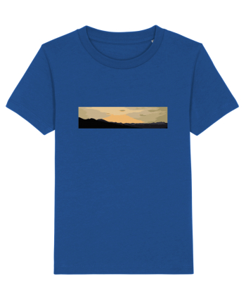 Photo Illustration - boxed sunset 3 Majorelle Blue