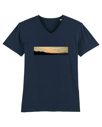 Photo Illustration - boxed sunset 3 French Navy