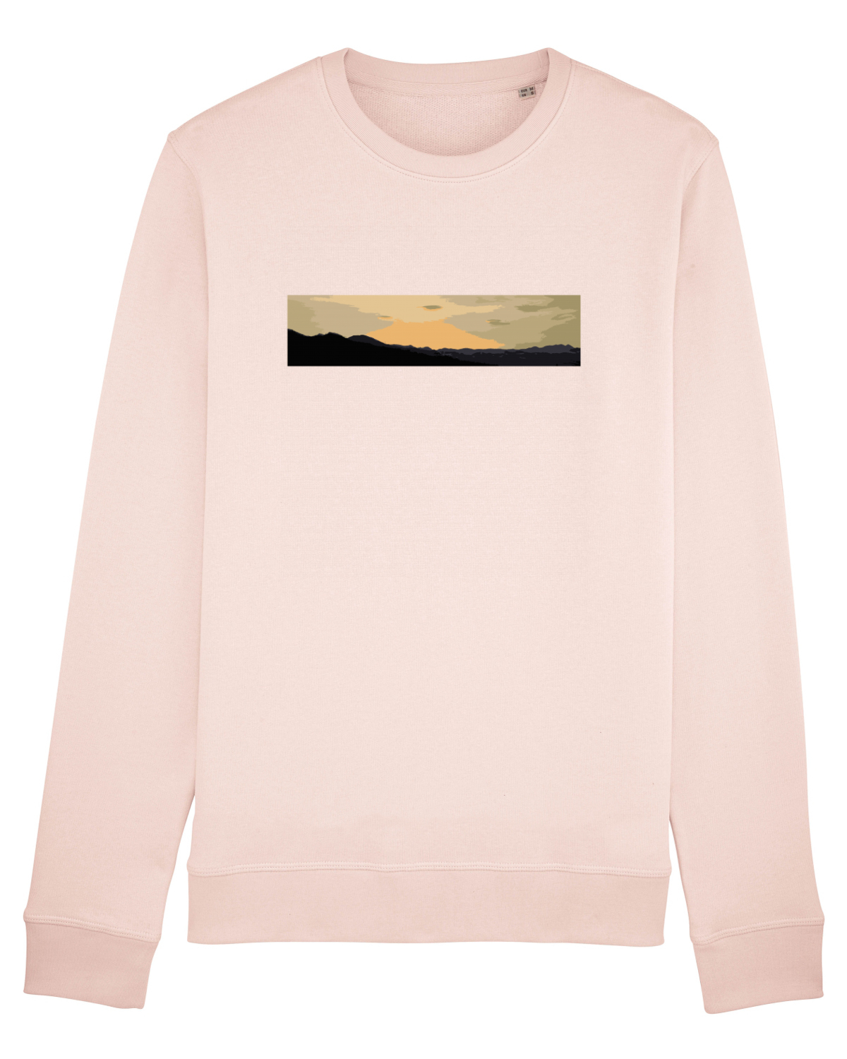 Bluză mânecă lungă Unisex Rise Candy Pink