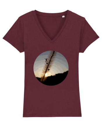 Photo Illustration - macro in the sunset 1 Burgundy