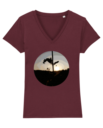 Photo Illustration - macro in the sunset 2 Burgundy
