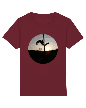 Photo Illustration - macro in the sunset 2 Burgundy