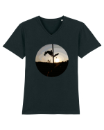 Photo Illustration - macro in the sunset 2 Tricou mânecă scurtă guler V Bărbat Presenter