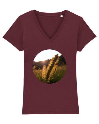 Photo Illustration - macro in the sunset 3 Burgundy