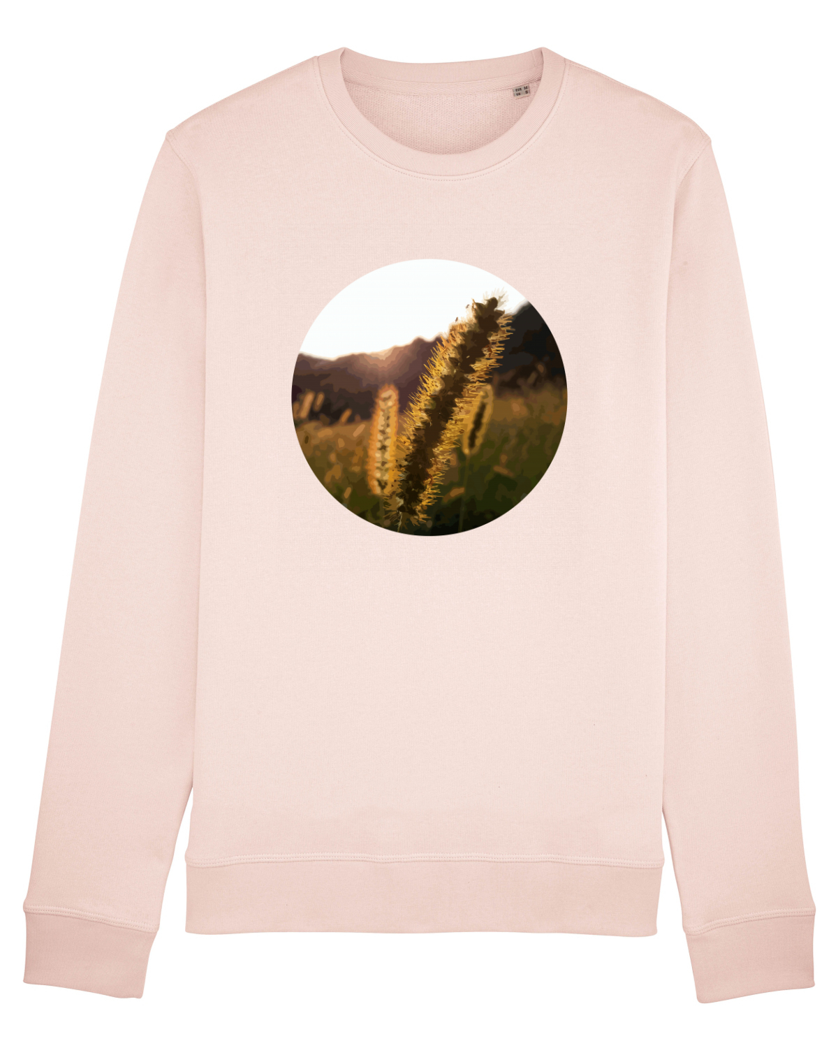 Bluză mânecă lungă Unisex Rise Candy Pink