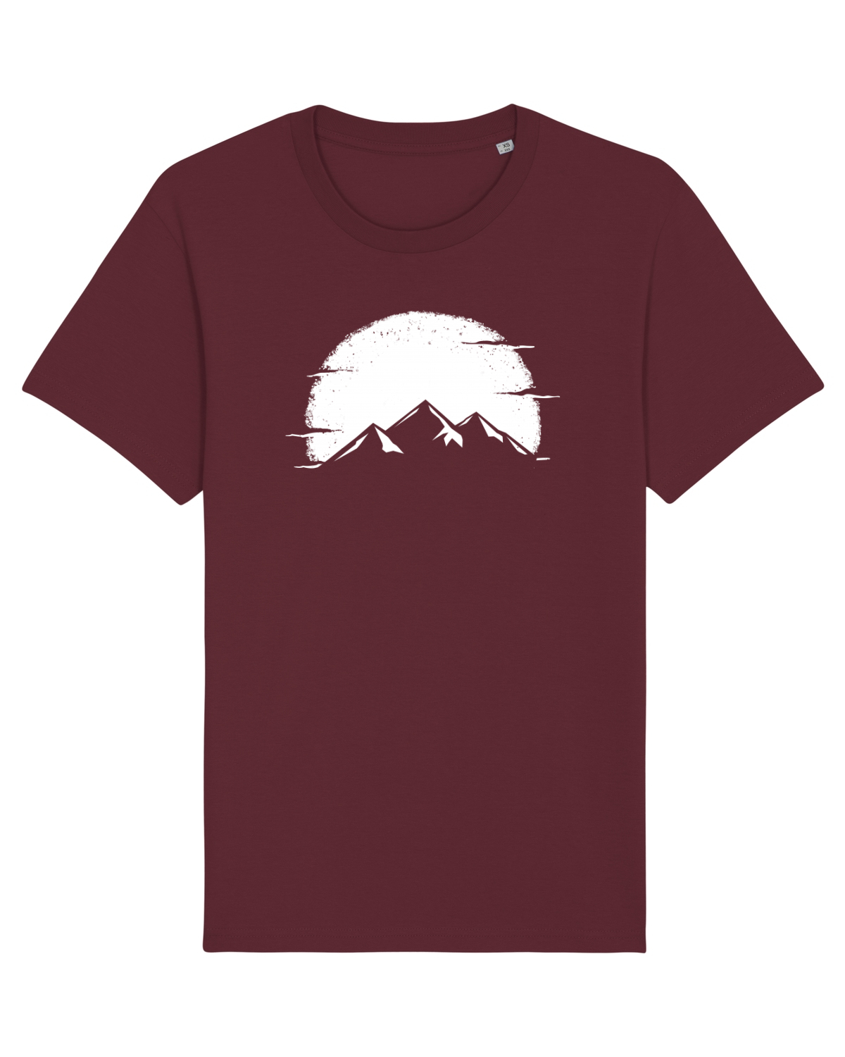 Tricou mânecă scurtă Unisex Rocker Burgundy