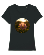 Photo Illustration - macro in the sunset 5 Tricou mânecă scurtă guler larg fitted Damă Expresser