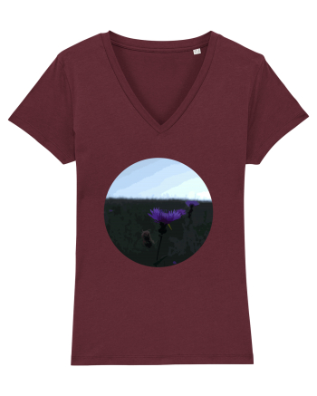 Photo Illustration - macro in the sunset 6 Burgundy