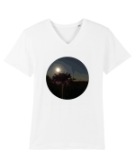 Photo Illustration - macro in the sunset 7 Tricou mânecă scurtă guler V Bărbat Presenter
