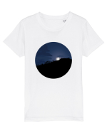 Photo Illustration - moon behind dark forest Tricou mânecă scurtă  Copii Mini Creator