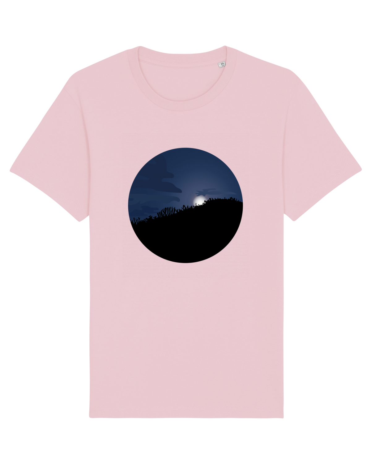 Tricou mânecă scurtă Unisex Rocker Cotton Pink
