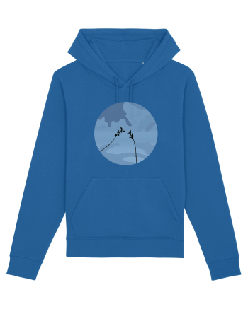 Photo Illustration - two branches Royal Blue