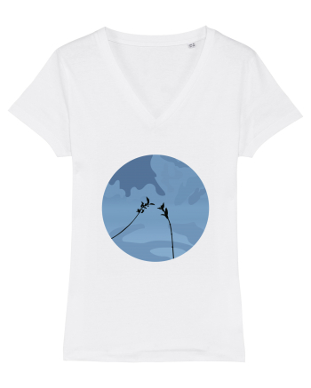 Photo Illustration - two branches White