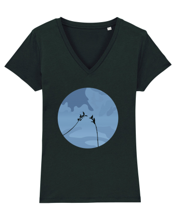 Photo Illustration - two branches Black