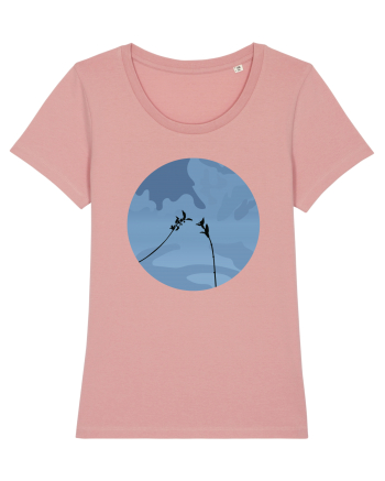 Photo Illustration - two branches Canyon Pink