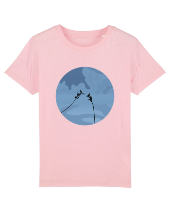 Photo Illustration - two branches Cotton Pink