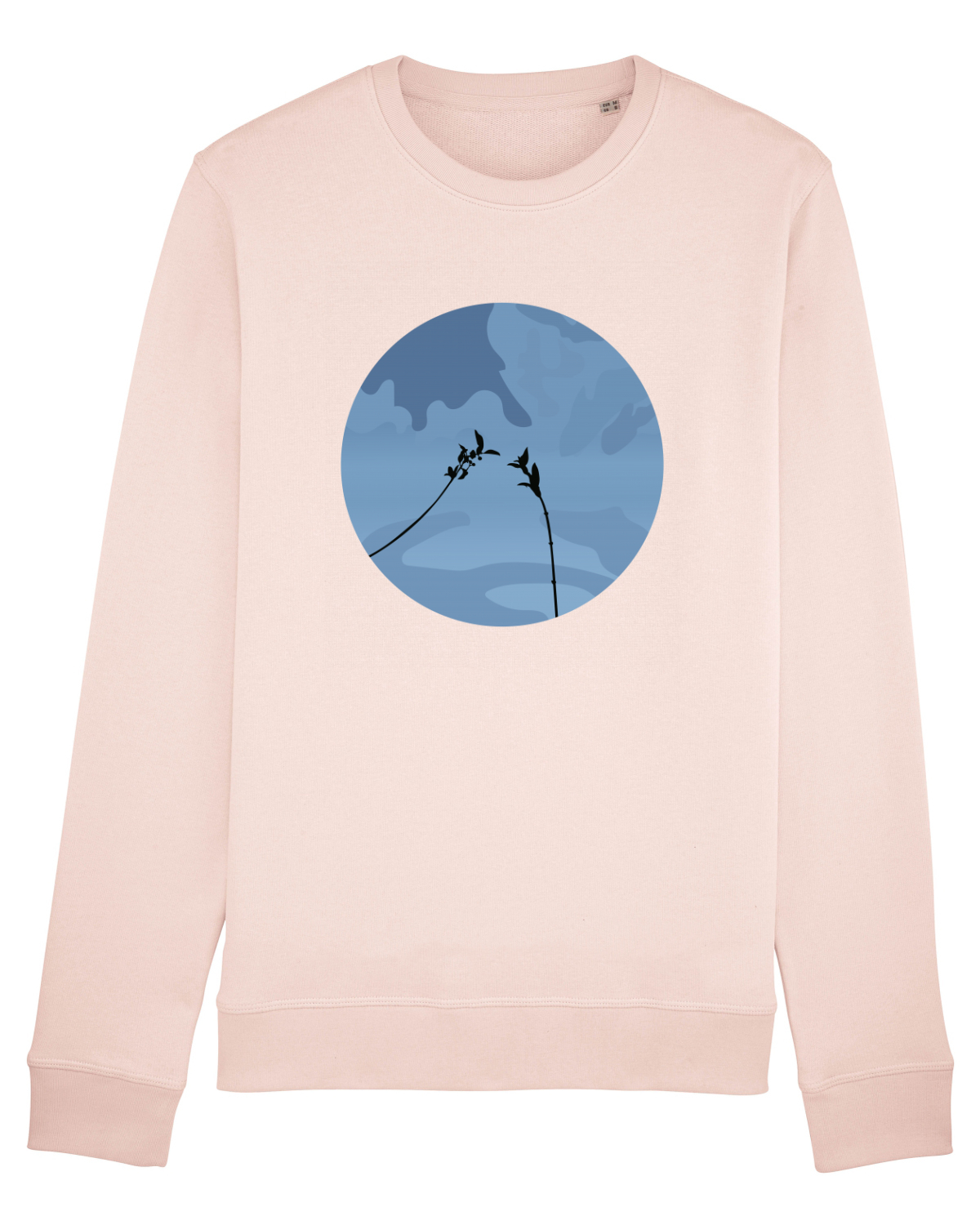 Bluză mânecă lungă Unisex Rise Candy Pink