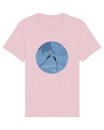 Photo Illustration - two branches Cotton Pink