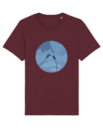 Photo Illustration - two branches Burgundy