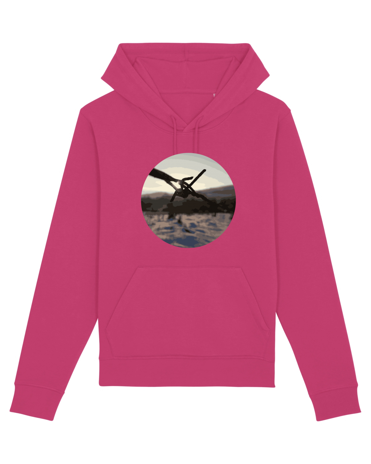 Hanorac Unisex Drummer Raspberry
