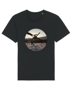 Photo Illustration - wire fence Tricou mânecă scurtă Unisex Rocker
