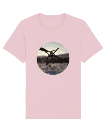Photo Illustration - wire fence Cotton Pink