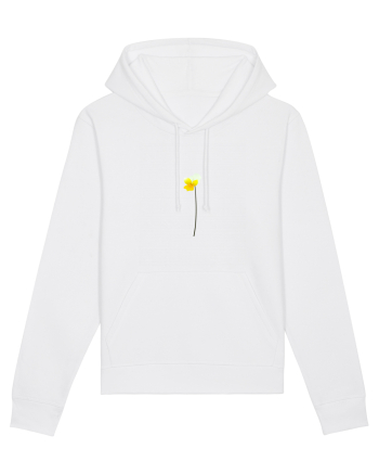 Photo Illustration - yellow flower White