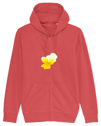 Photo Illustration - yellow flower 2 Carmine Red