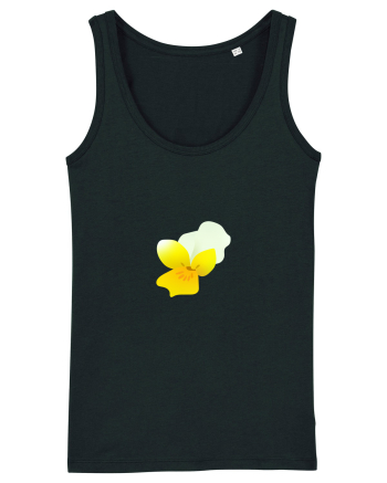 Photo Illustration - yellow flower 2 Black
