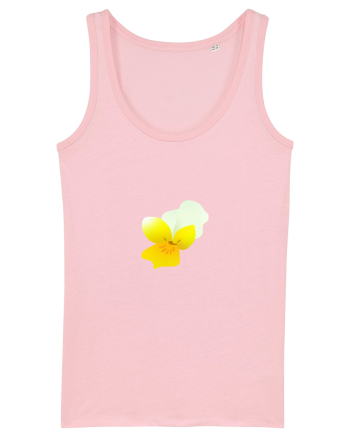Photo Illustration - yellow flower 2 Cotton Pink