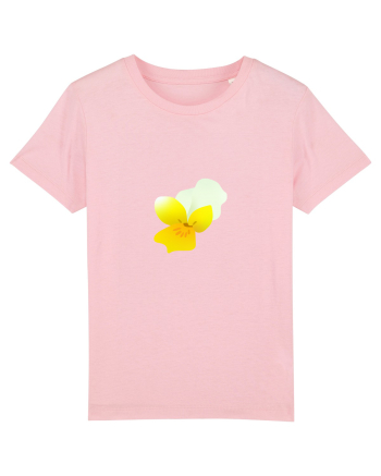 Photo Illustration - yellow flower 2 Cotton Pink