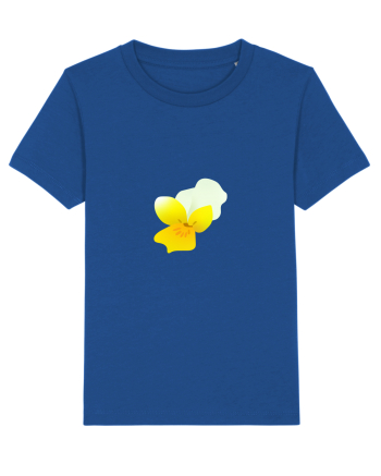 Photo Illustration - yellow flower 2 Majorelle Blue