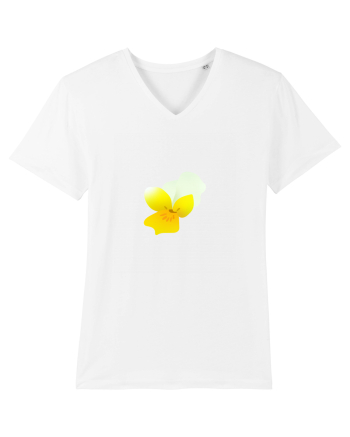 Photo Illustration - yellow flower 2 White