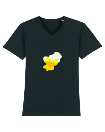 Photo Illustration - yellow flower 2 Black