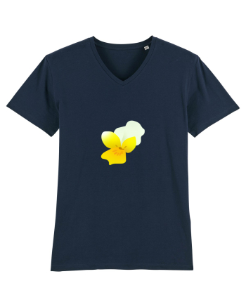 Photo Illustration - yellow flower 2 French Navy