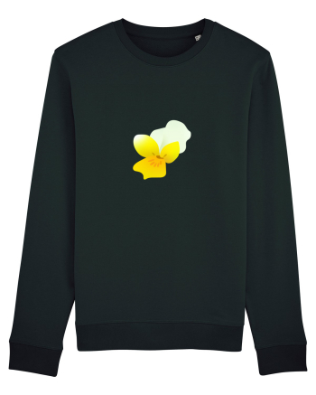 Photo Illustration - yellow flower 2 Black