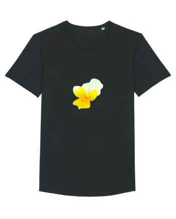 Photo Illustration - yellow flower 2 Black
