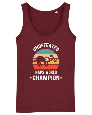 Naps World Champion Sloth Burgundy
